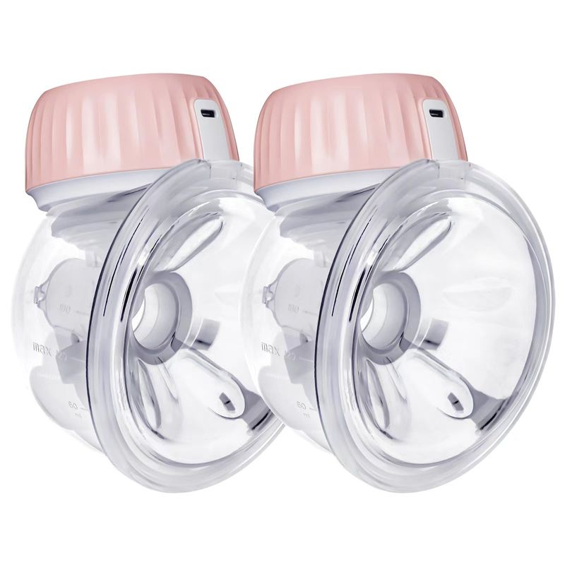 Wearable breast pump