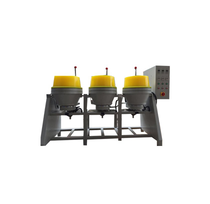 Dry & wet vortex polishing machine